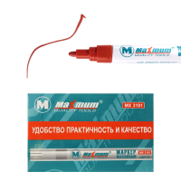 Маркер-краска по металлу, красный, "MAXIMUM" MX 3101 (3460)